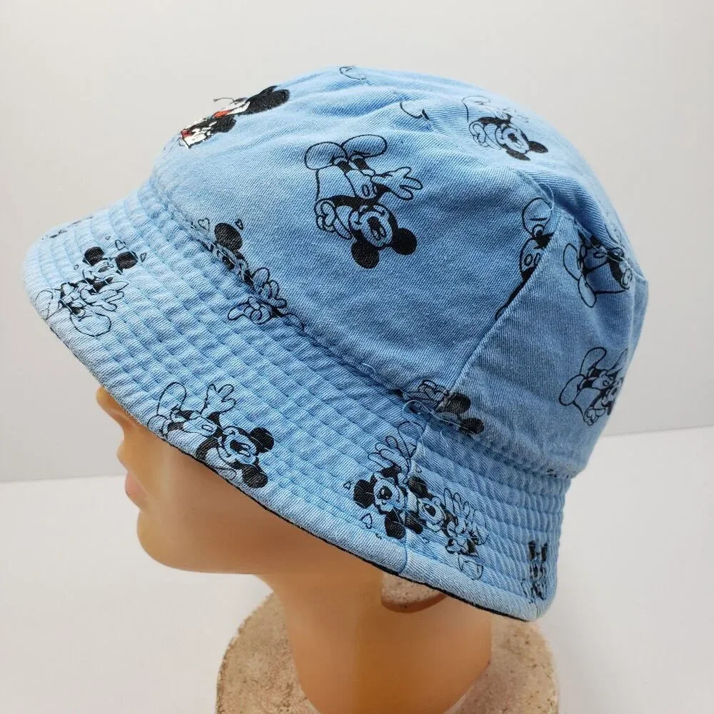 Vintage Disney Mickey Mouse Reversible Bucket Hat